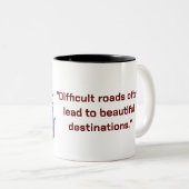 Niedliche Panda-Kaffee-Tasse Zweifarbige Tasse (VorderseiteRechts)