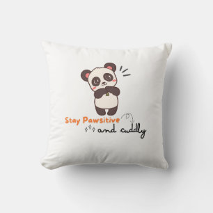 Niedliche Panda-Kissen Kissen