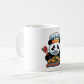 Niedliche Panda Koch Tasse - Stir-Fry-Spezialist f (Vorderseite Links)