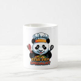 Niedliche Panda Koch Tasse - Stir-Fry-Spezialist f