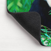 Niedliche Panda-Mausunterlage Mousepad (Ecke)