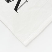 Niedliche Panda-Name-Fleecedecken Fleecedecke (Ecke)