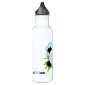 Niedliche Panda-Name-Wasserflaschen Edelstahlflasche (Links)