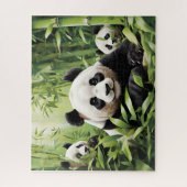 Niedliche Panda Puzzle (Vertikal)