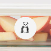 Niedliche Panda-Skizze Etiketten (Befestigt)