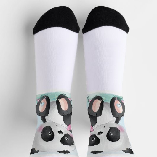 Niedliche Panda-Socken Socken (Oben)