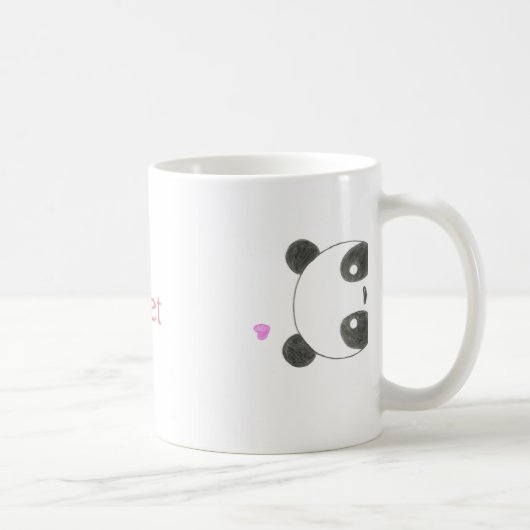 Niedliche Panda-Tasse Kaffeetasse (Rechts)