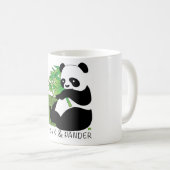 niedliche Panda-Tasse Kaffeetasse (VorderseiteRechts)