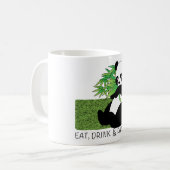 niedliche Panda-Tasse Kaffeetasse (Vorderseite Links)