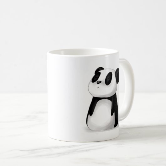 Niedliche Panda-Tasse Kaffeetasse (VorderseiteRechts)