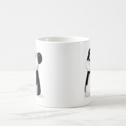 Niedliche Panda-Tasse Kaffeetasse (Mittel)