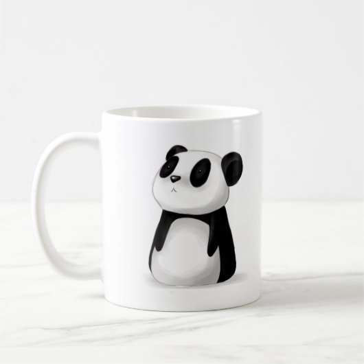 Niedliche Panda-Tasse Kaffeetasse (Links)