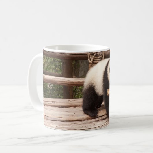 Niedliche Panda-Tasse Kaffeetasse (Vorderseite Links)