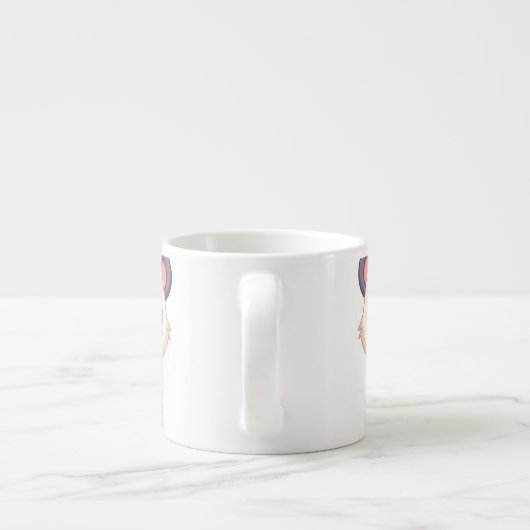 Niedliche Panda Tasse - Kawaii Cartoon Tierkaffee- (Rückseite)