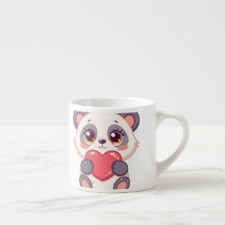 Niedliche Panda Tasse - Kawaii Cartoon Tierkaffee-