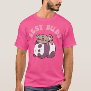 Niedliche Panda und Koala Bear Best Buds T-Shirt