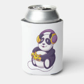 Niedliche Panda-Videospiele - Funny Animals Dosenkühler (Kanne Rückseite)