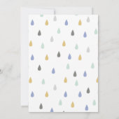 Niedliche Panda zum Geburtstag Einladung (Rückseite)