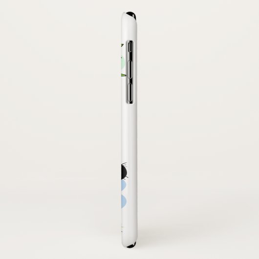 Niedliche Pandas individuelle Name-Gehäuse Case-Mate iPhone Hülle (Hinten/Links)