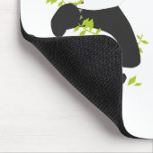 Niedliche Pandas Mousepad (Ecke)