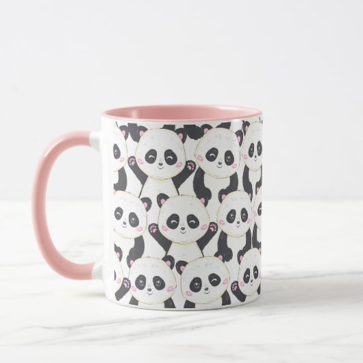 Niedliche Pandas Tasse (Links)
