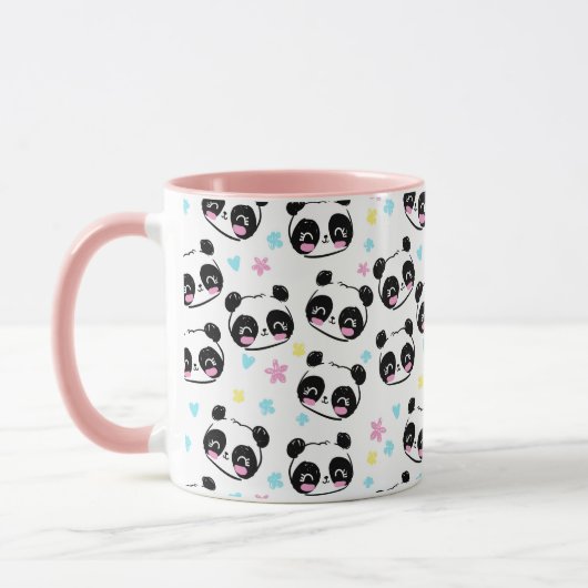 Niedliche Pandas-Tasse Tasse (Links)