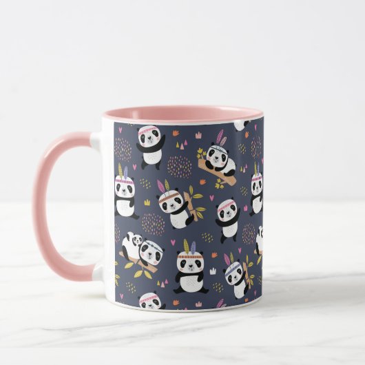 Niedliche Pandas-Tasse Tasse (Links)