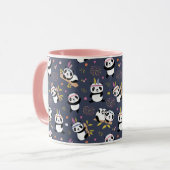 Niedliche Pandas-Tasse Tasse (Vorderseite Links)