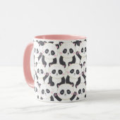 Niedliche Pandas-Tasse Tasse (Vorderseite Links)