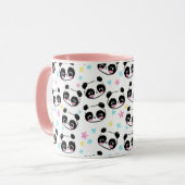 Niedliche Pandas-Tasse Tasse (Vorderseite Links)