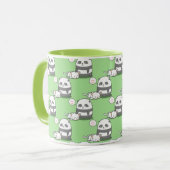 Niedliche Pandas-Tasse Tasse (Vorderseite Links)