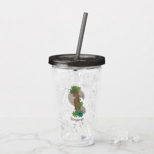 Niedliche Pangolin-Vorführung Acryltrinkbecher