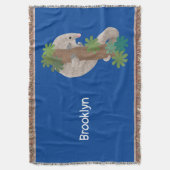 Niedliche Pangolin-Vorführung Decke (Vorderseite Vertikal)