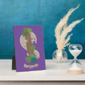 Niedliche Pangolin-Vorführung Fotoplatte (Seite)