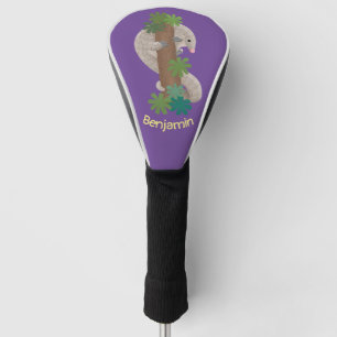 Niedliche Pangolin-Vorführung Golf Headcover