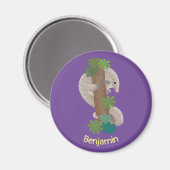 Niedliche Pangolin-Vorführung Magnet (Vorderseite/Rückseite)