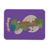 Niedliche Pangolin-Vorführung Magnet (Horizontal)