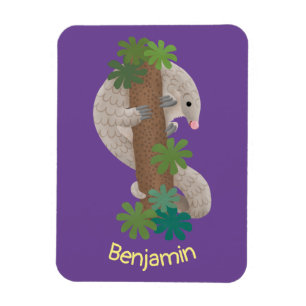 Niedliche Pangolin-Vorführung Magnet