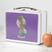 Niedliche Pangolin-Vorführung Metall Brotdose (Beispiel)