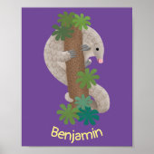 Niedliche Pangolin-Vorführung Poster (Vorne)
