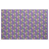 Niedliche Pangolin-Vorführung Stoff (Fat Quarter (45,7 x 55,9 cm))