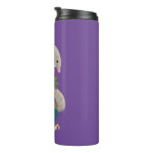 Niedliche Pangolin-Vorführung Thermosbecher (Nach rechts gedreht)