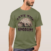 Niedliche Pangoline - die Pangolin Gerettet T-Shirt (Vorderseite)