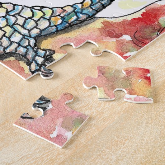 Niedliche Pangolinmalerei Puzzle (Seite)