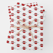 Niedliche Papierblätter für Apple Quote Geschenkpapier Set (Beispiel)