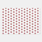 Niedliche Papierblätter für Apple Quote Geschenkpapier Set (Vorderseite)