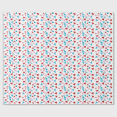 Niedliche Papierflieger, Aviator oder Pilot Geschenkpapier (Flach)