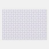 Niedliche Papierfolien für das Muster der Lavendel Geschenkpapier Set (Vorderseite)