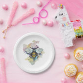 Niedliche Papierplatte für Bienen und Regenbogen Pappteller (Party)