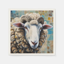 Niedliche Papierserviette